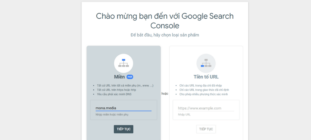 Google Search Console Cách Xác Minh Quyền Sở Hữu Tên Miền