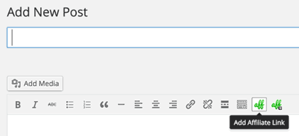Cách thêm liên kết Affiliate trong WordPress