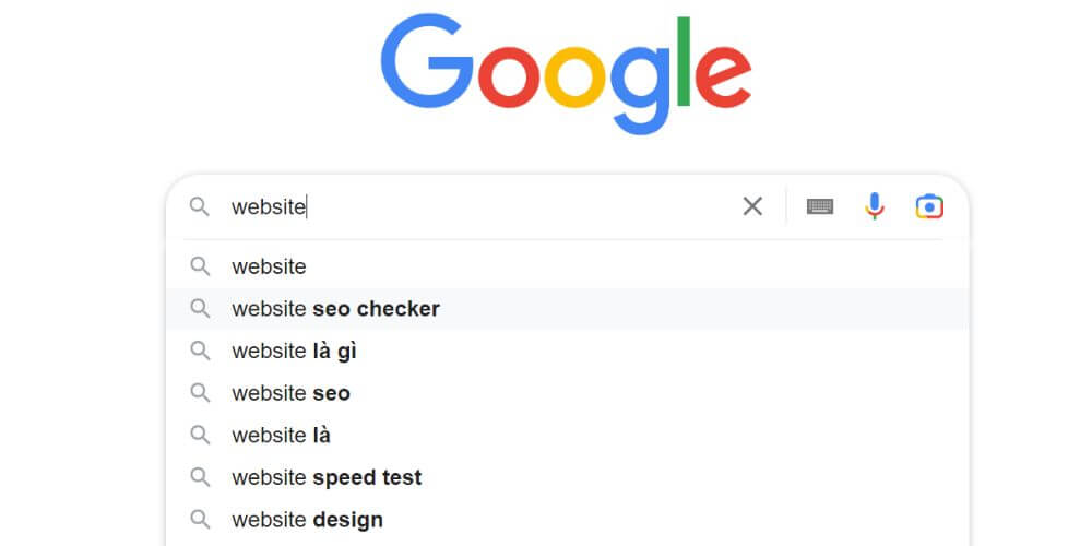 Thông qua Search Engine của Google