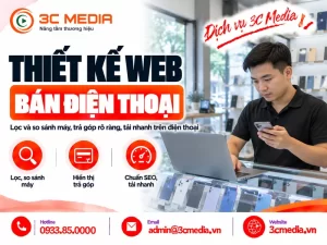 thiết kế web bán điện thoại