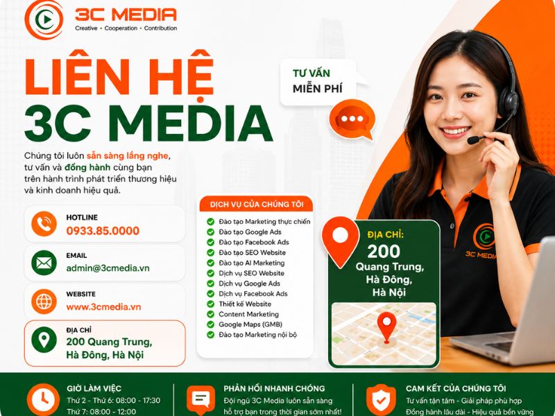 Liên hệ 3C Media