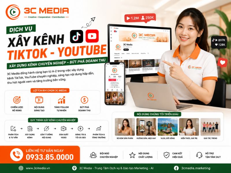 Dich Vu Xay Kenh Tiktok Youtube