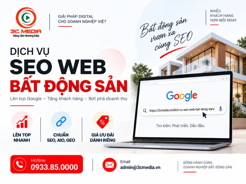 Dịch Vu Seo Web Bất Động Sản