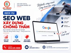 Dịch Vụ Seo Web Xây Dựng Chống Thấm