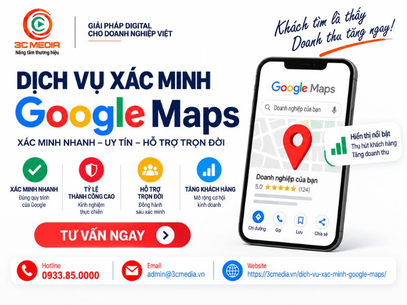 Dịch Vụ Xác Minh Google Map