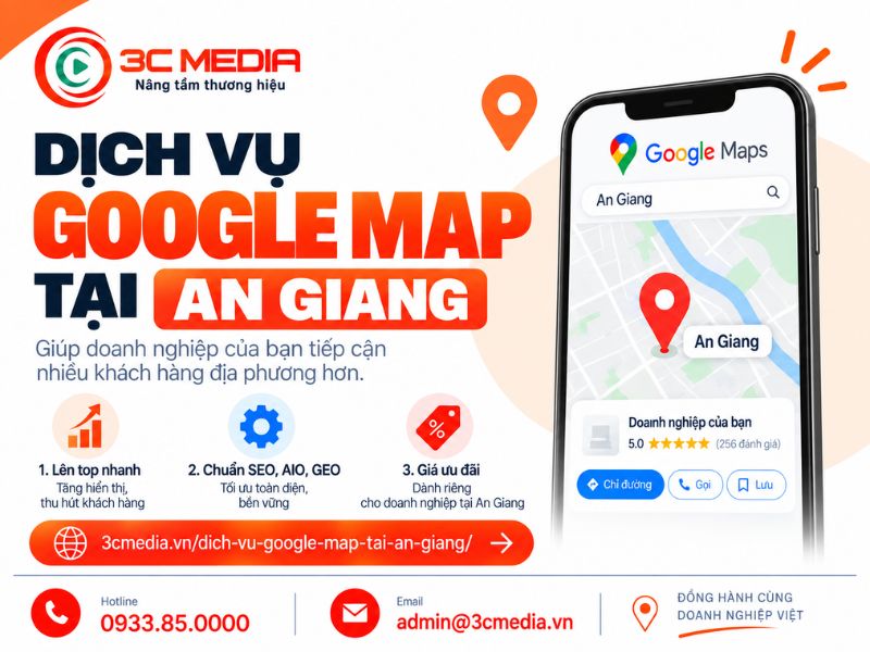 Dịch Vụ Google Map Tại An Giang