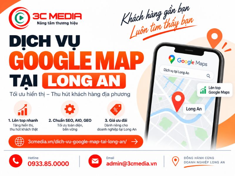 Dịch Vụ Google Map Tại Long An