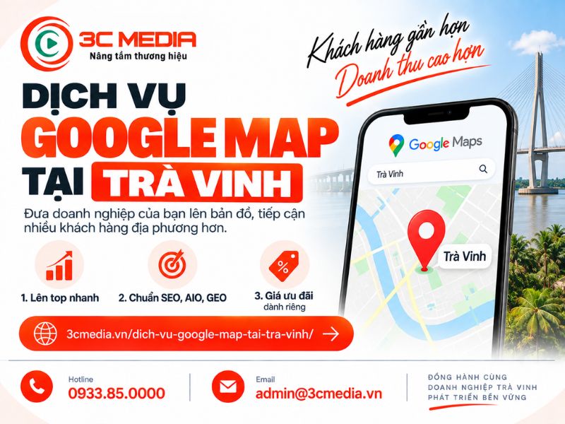 Dịch Vụ Google Map Tại Trà Vinh Dịch Vụ Google Map Tại Trà Vinh