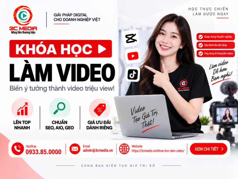 Khóa Học Làm Video