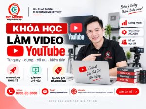 Khóa Học Làm Video Youtube