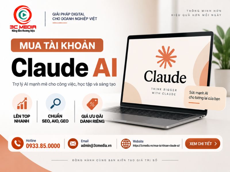Mua Tài Khoản Claude Ai