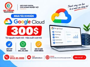 Mua Tài Khoản Google Cloud 300$