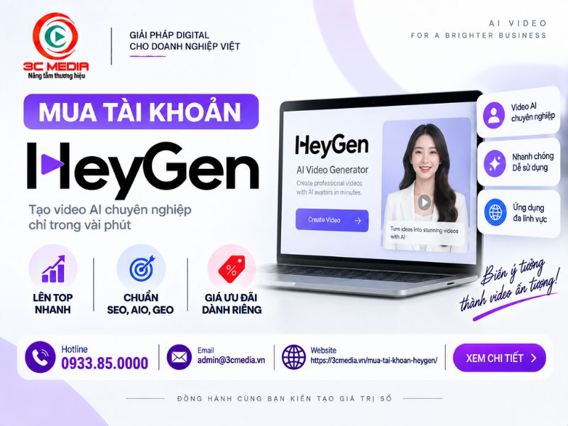 Mua Tài Khoản Heygen Mua Tài Khoản Heygen