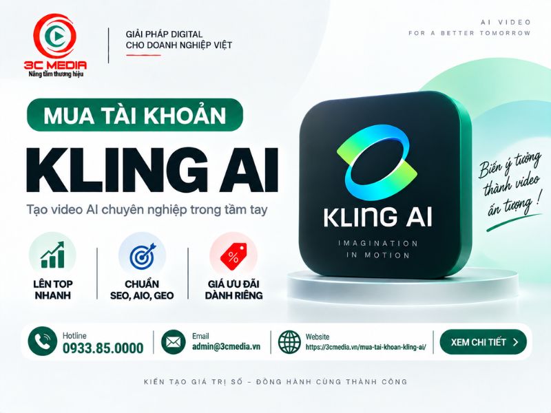 Mua Tài Khoản Kling Ai