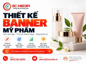 Thiết Kế Banner Mỹ Phẩm
