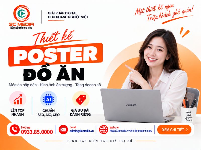 Thiết Kế Poster Đồ Ăn Thiết Kế Poster Đồ Ăn