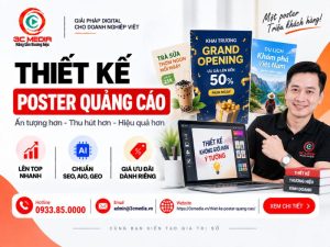 Thiết Kế Poster Quảng Cáo
