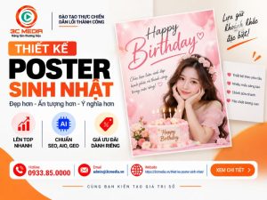 Thiết Kế Poster Sinh Nhật