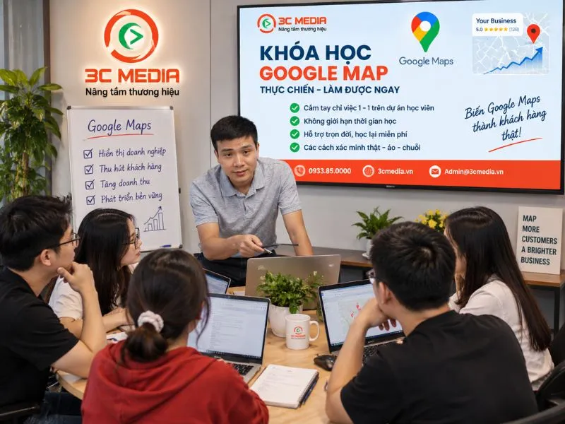 Đăng ký khóa học Google Map tại Hà Nội