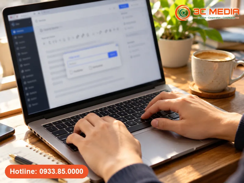 Gõ phím tắt Ctrl K để chèn link vào bài viết WordPress
