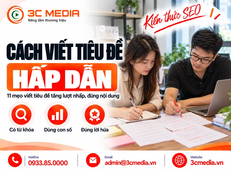 Cách viết tiêu đề hấp dẫn
