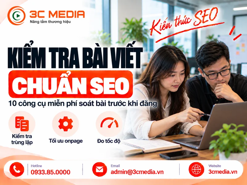 Công cụ kiểm tra bài viết chuẩn SEO