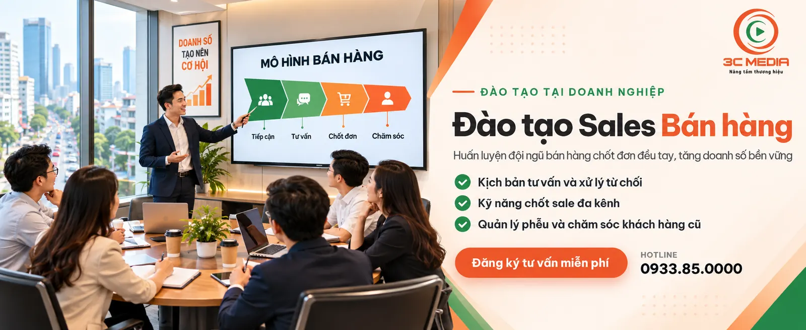 Dao Tao Sales Ban Hang 3cmedia