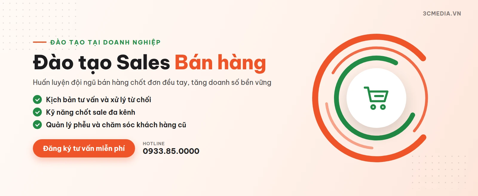 Đào tạo Sales Bán hàng - 3C Media