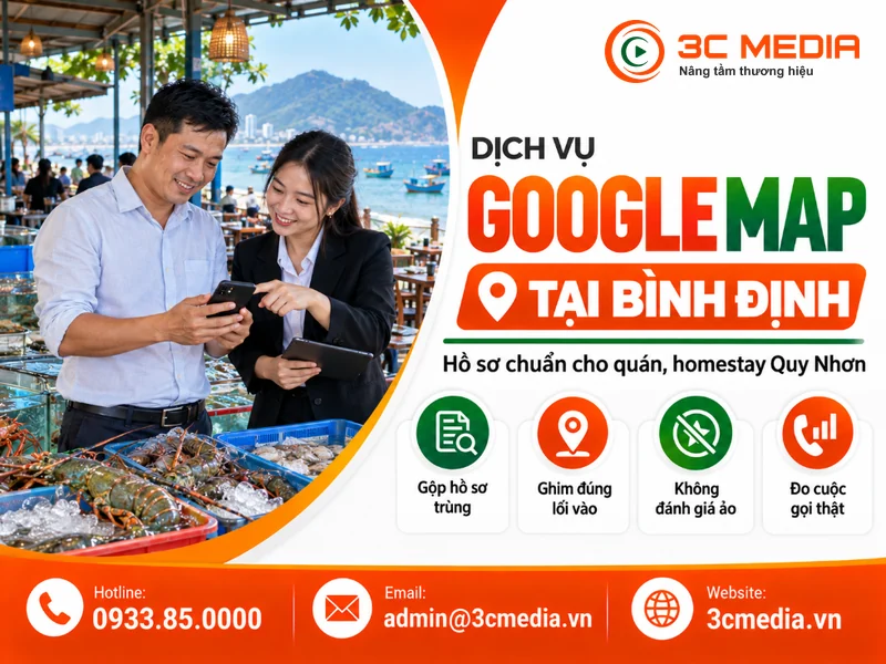 Dịch vụ Google Map tại Bình Định
