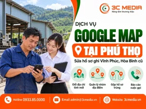 Dịch vụ Google Map tại Phú Thọ