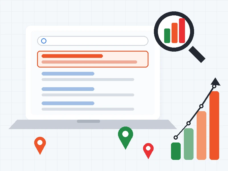 Biểu đồ tăng trưởng SEO website doanh nghiệp tại Hà Nội