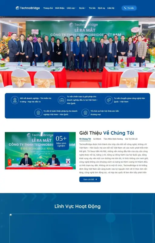 Mẫu web công ty công nghệ 3C Media