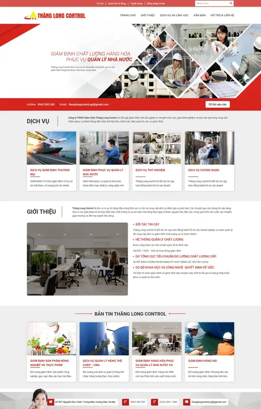 Mẫu web giám định 3C Media