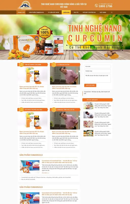 Mẫu web nhà thuốc 3C Media