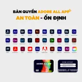 Tài khoản Adobe Creative Full App giá rẻ