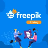 Mua tài khoản Freepik gói Premium 6 tháng chỉ 340K