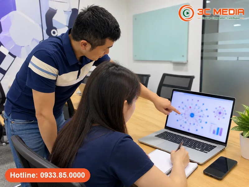 Học viên phân tích liên kết bằng Majestic SEO