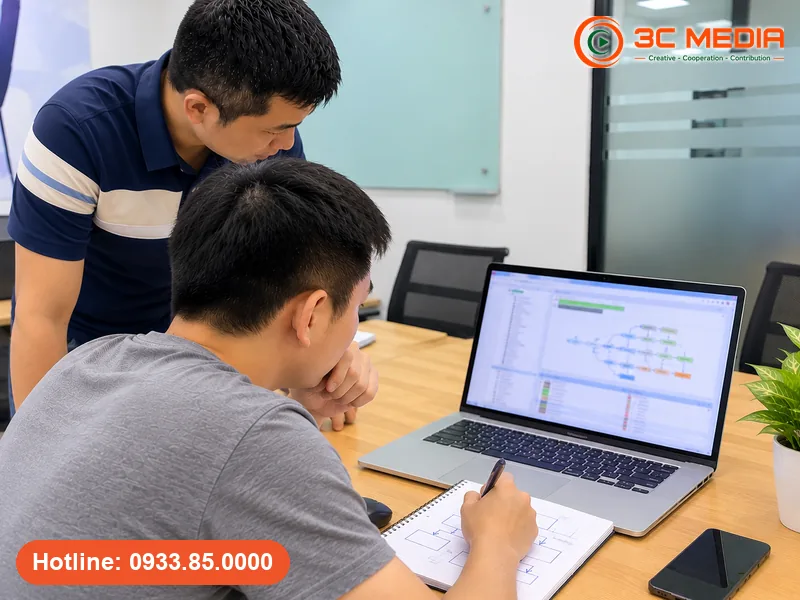 Học viên quét website bằng Screaming Frog
