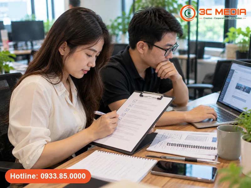 Đánh dấu danh sách kiểm tra SEO website